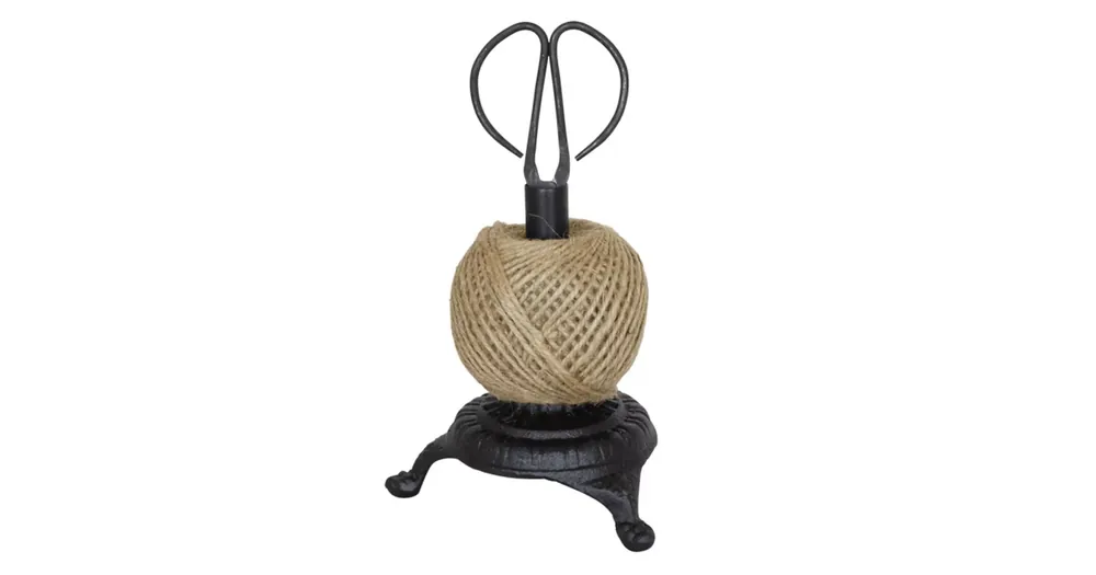 Stojanček na povrázok s nožnicami Twine Cast Iron Nová Kolekce