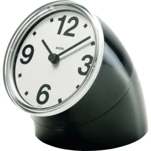 Stolové hodiny Alessi Cronotime Black Ihned K Objednání
