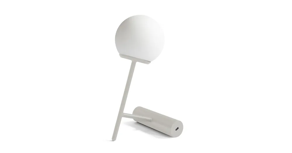 Pouze Dnes Stolová LED lampa Phare Light Grey