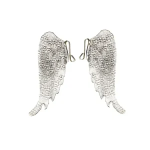 Super Cena Stříbrná vánoční ozdoba Angel Wings