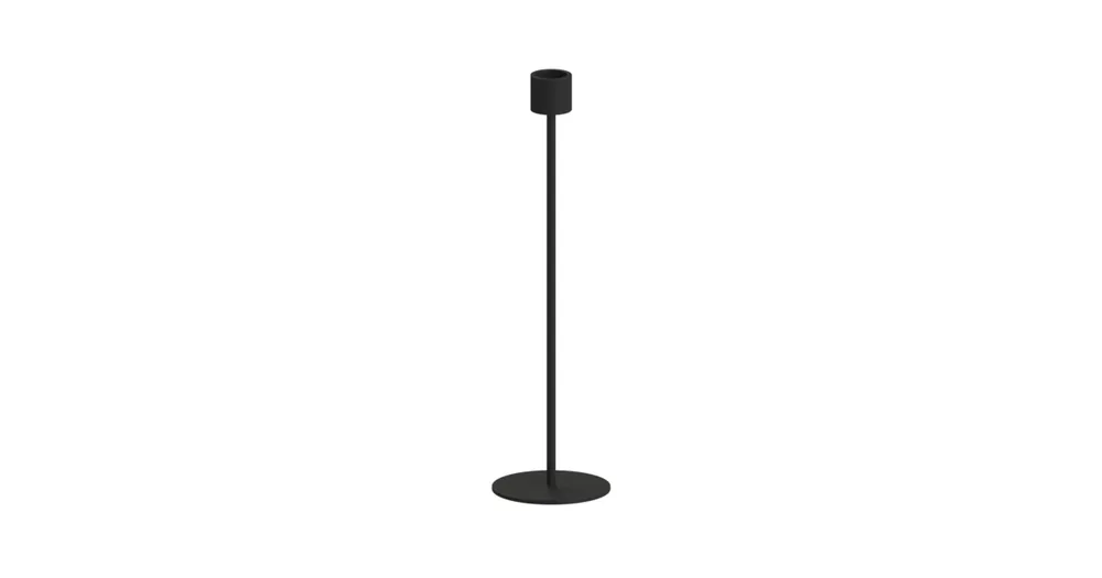 Akce Svícen Candlestick Black 29 cm
