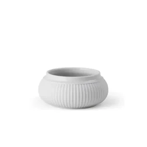Svietnik Curve Block Candle holder White 11 cm Levný