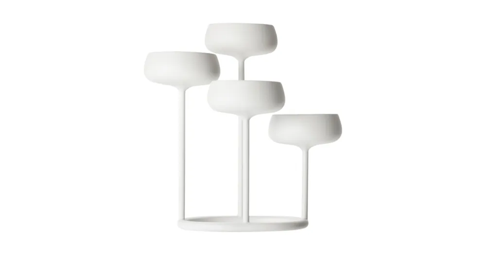 Rychlé Dodání Svietnik Nappula Candelabra White