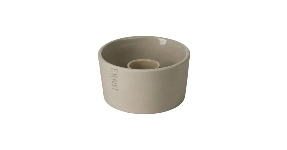 Svietnik v tvare misky Ljusskal Beige 10 cm Ověřený
