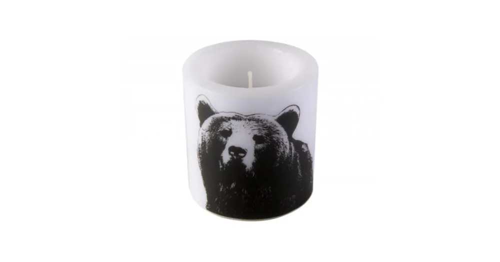Víkendová Akce Svíčka Nordic Bear, 8 cm