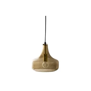 Závesná lampa hnedá Zlevněný