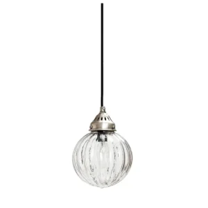 Ihned K Objednání Závěsná skleněná lampa koule