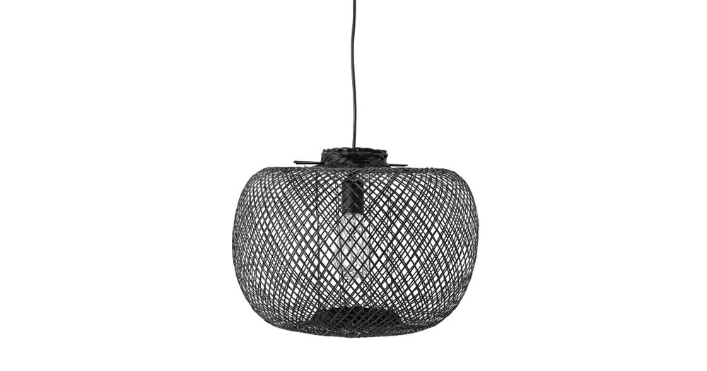 Speciální Cena Závěsné bambusové svítidlo Bamboo Rodi Black
