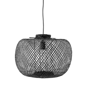 Víkendová Akce Závesné bambusové svietidlo Bamboo Rodi Black