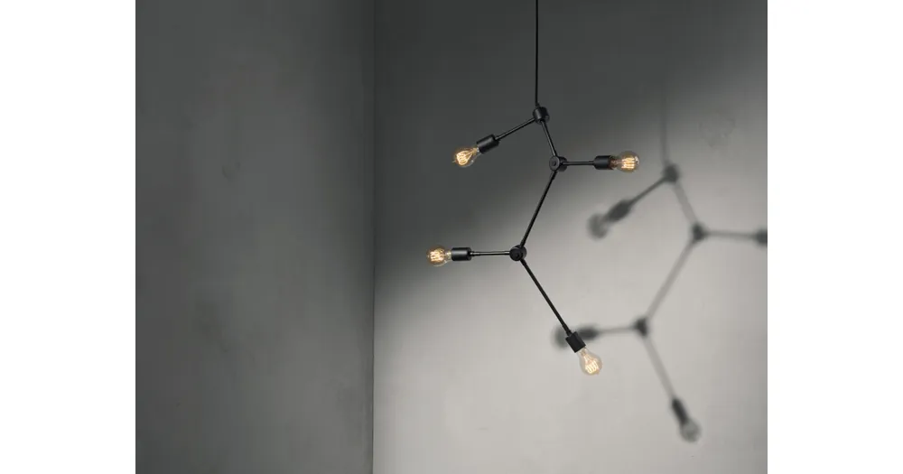 Závesné svietidlo Franklin Chandelier Black Značkový