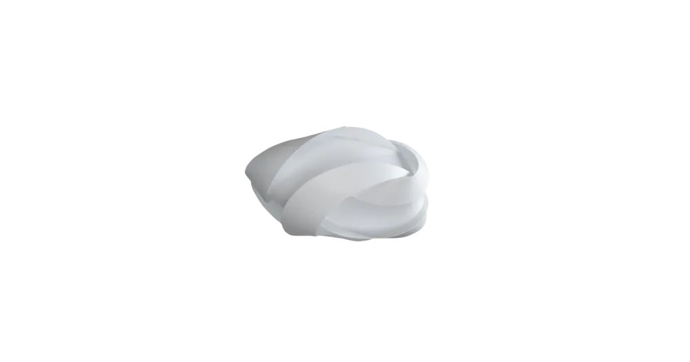 Závesný luster Stuha Mini biela Expresní Doručení