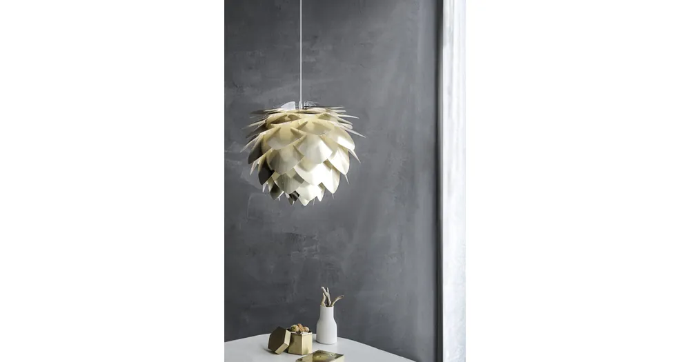 Závesné svietidlo Silvia Brushed Brass 50 cm Must-Have