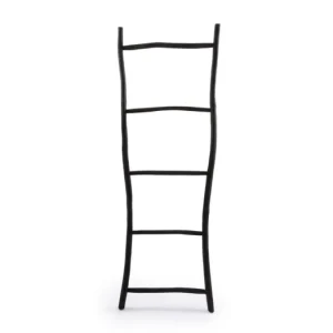 Rebrík z teakového dreva Tulum Black 165 cm Speciální Cena