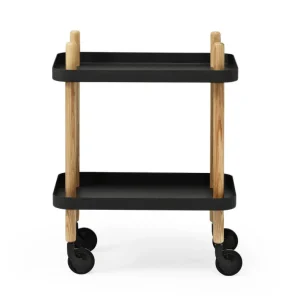 Akční Nabídka Servírovací stolek Block Table, black