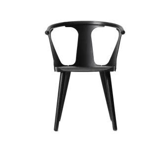 Akce Židle In Between SK1, black lacquered oak
