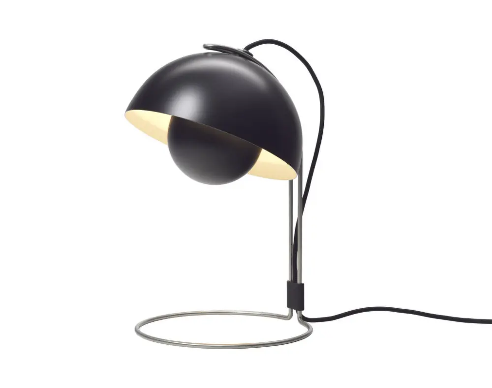 Stolní lampa Flowerpot VP4, matt black Oblíbený