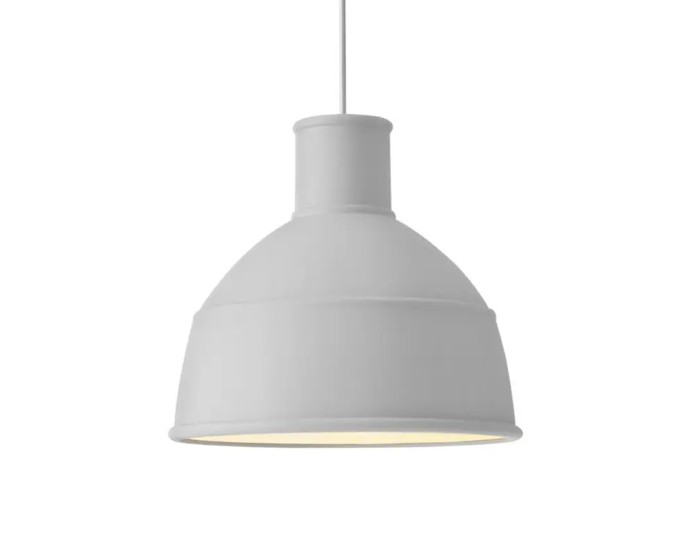 Finální Výprodej Závěsná lampa Unfold, light grey