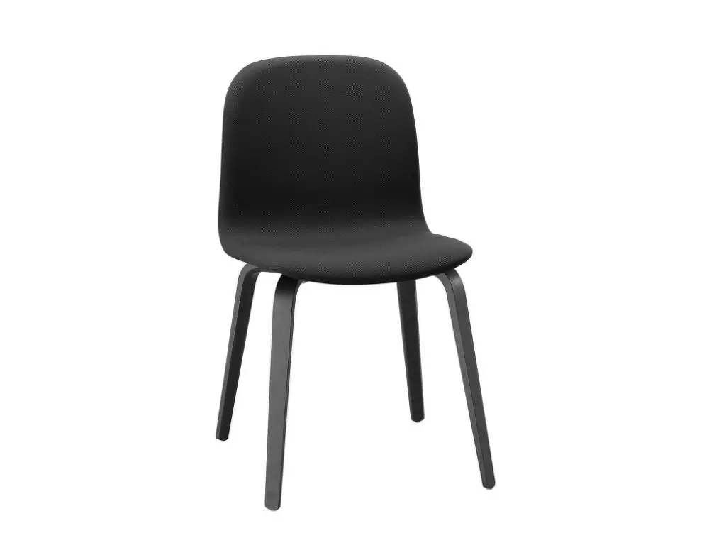 Čalouněná židle Visu, wood, black Akční Cena