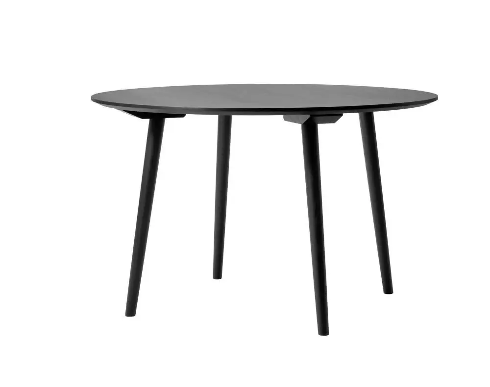 Kulatý stůl In Between SK4 ø120, black lacquered oak Nakupujte Hned