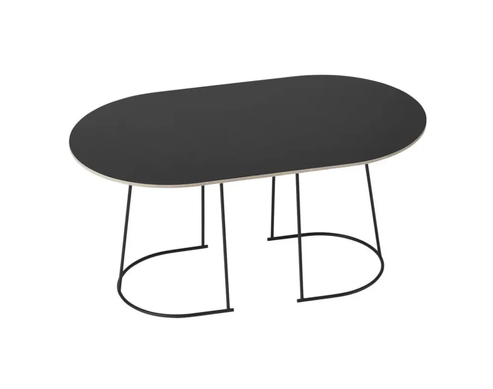 Stolek Airy medium, black Bezpečná Platba