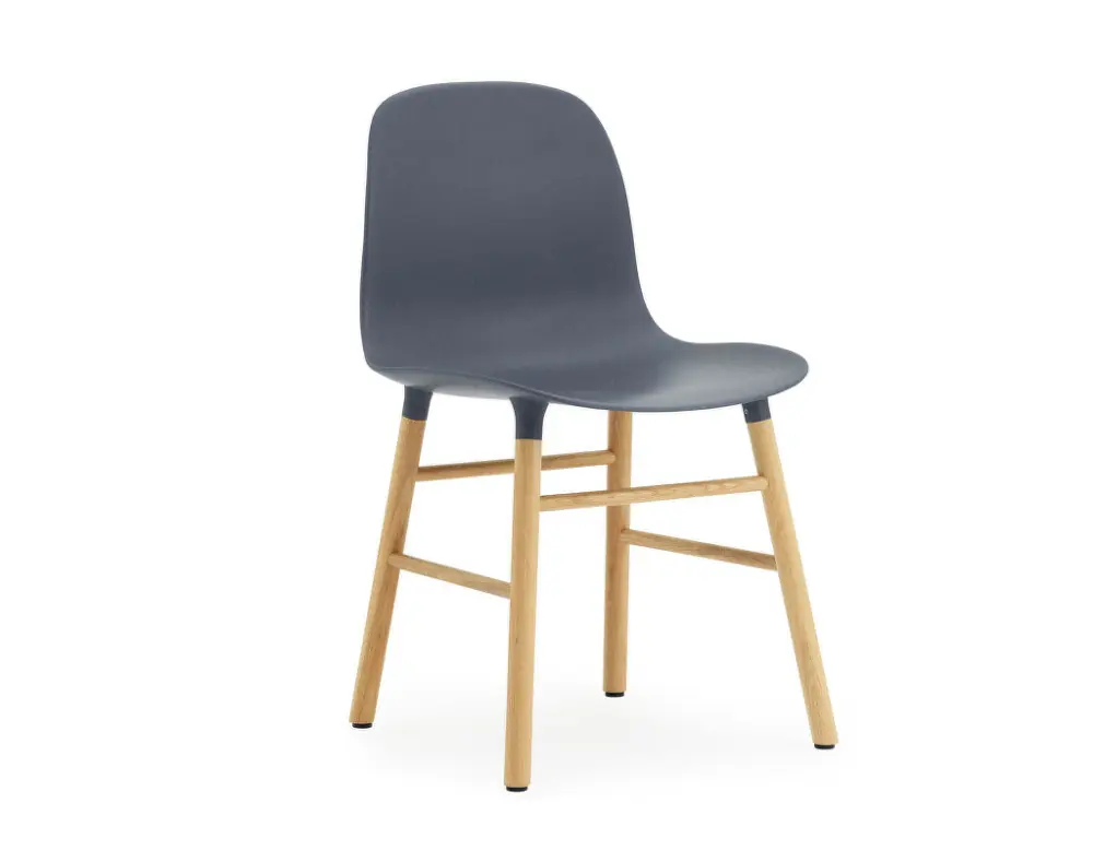 Židle Form Oak, blue Odeslání Ihned