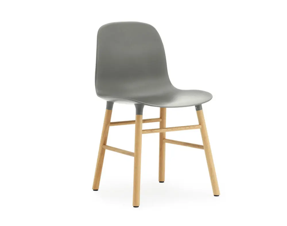 Přímo Od Výrobce Židle Form Oak, grey