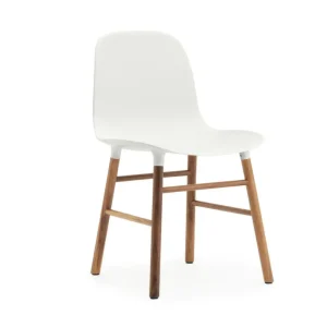 Aktuální Židle Form Walnut, white