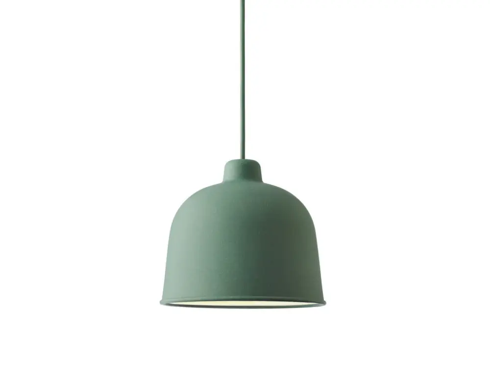 Zlevněný Závěsná lampa Grain, dusty green