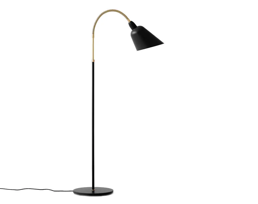 Stojací lampa Bellevue AJ7, black & brass Nakupujte Hned