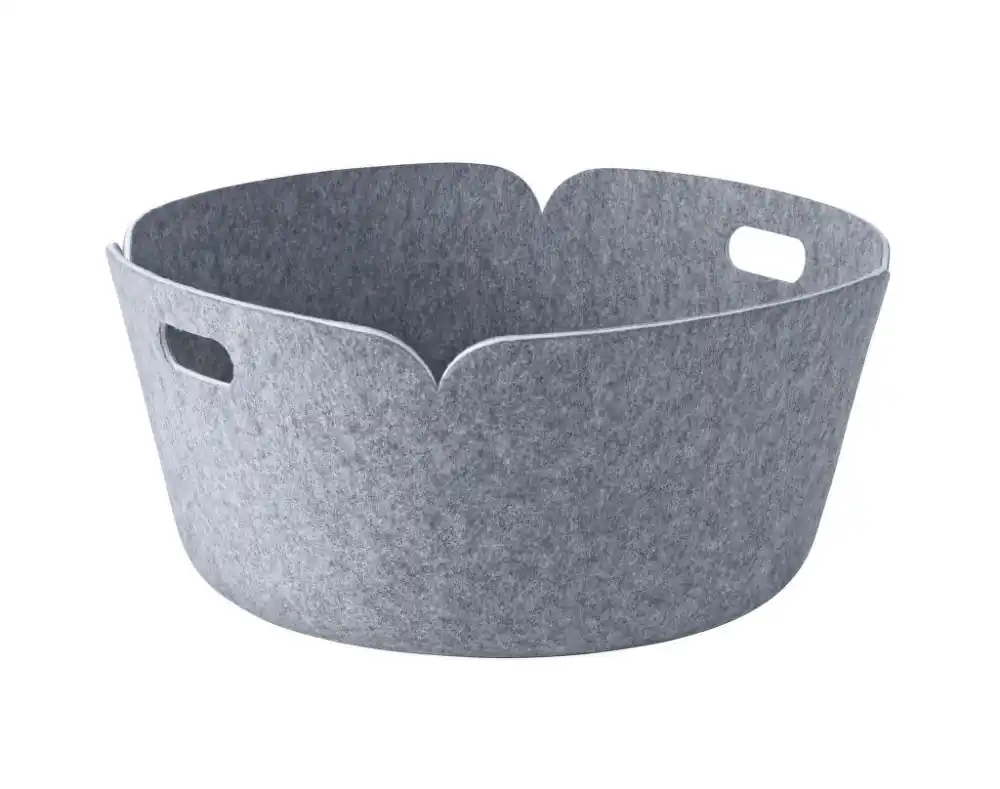 Koš Restore Round, grey Sezónní Sleva