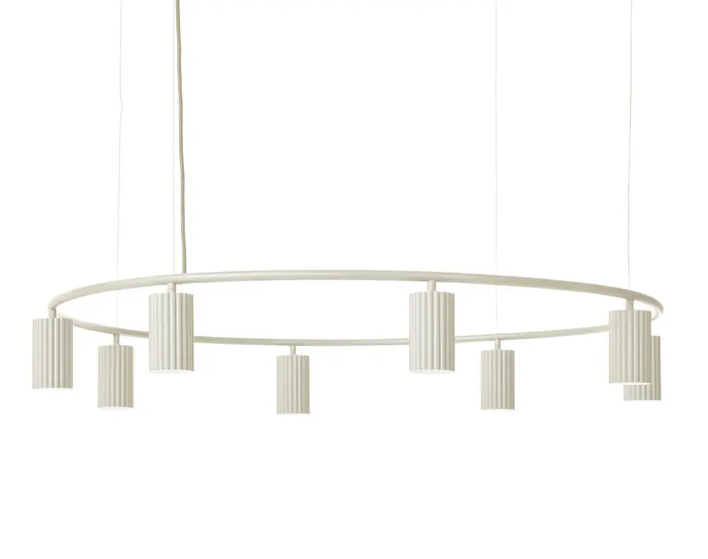 Lustr Donna Circle 100, linen Víkendová Akce