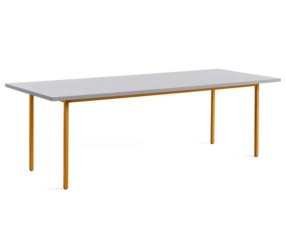 Nejprodávanější Jídelní stůl Two-Colour 240 cm, ochre/light grey