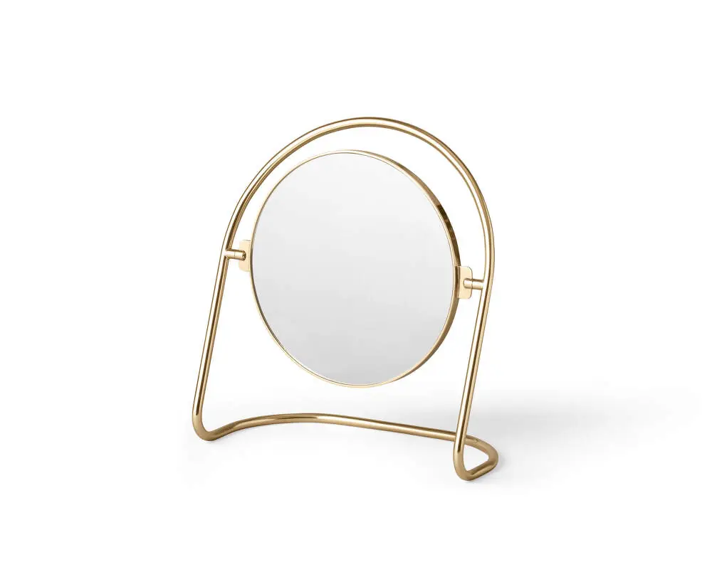 Stolní zrcadlo Nimbus, polished brass Hit Sezóny