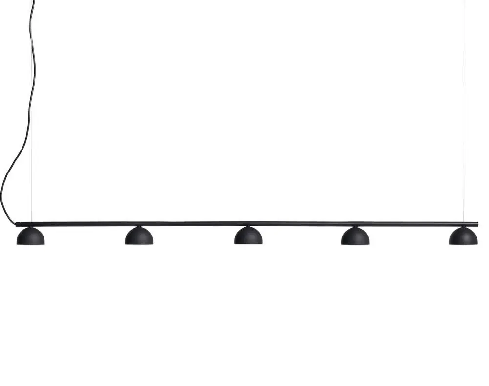 Přímo Od Výrobce Závěsná lampa Blush rail 5, matt black