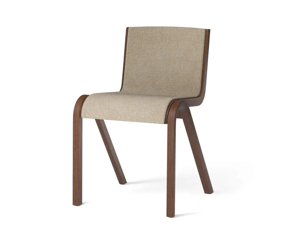 Židle Ready polstrovaná, red stained oak/Bouclé 02 Výhodná Nabídka
