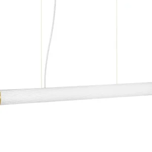 Závěsná lampa Vuelta 100, white/brass Značkový