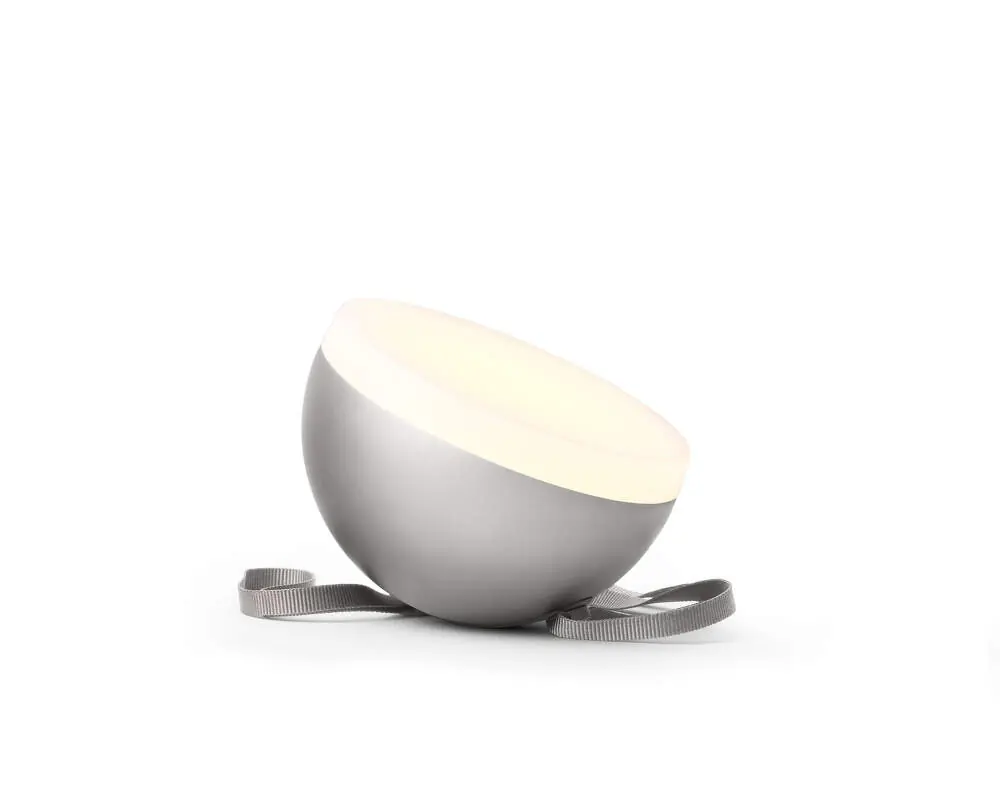 Hit Sezóny Přenosná lampa Sphere Adventure Light, Warm Grey