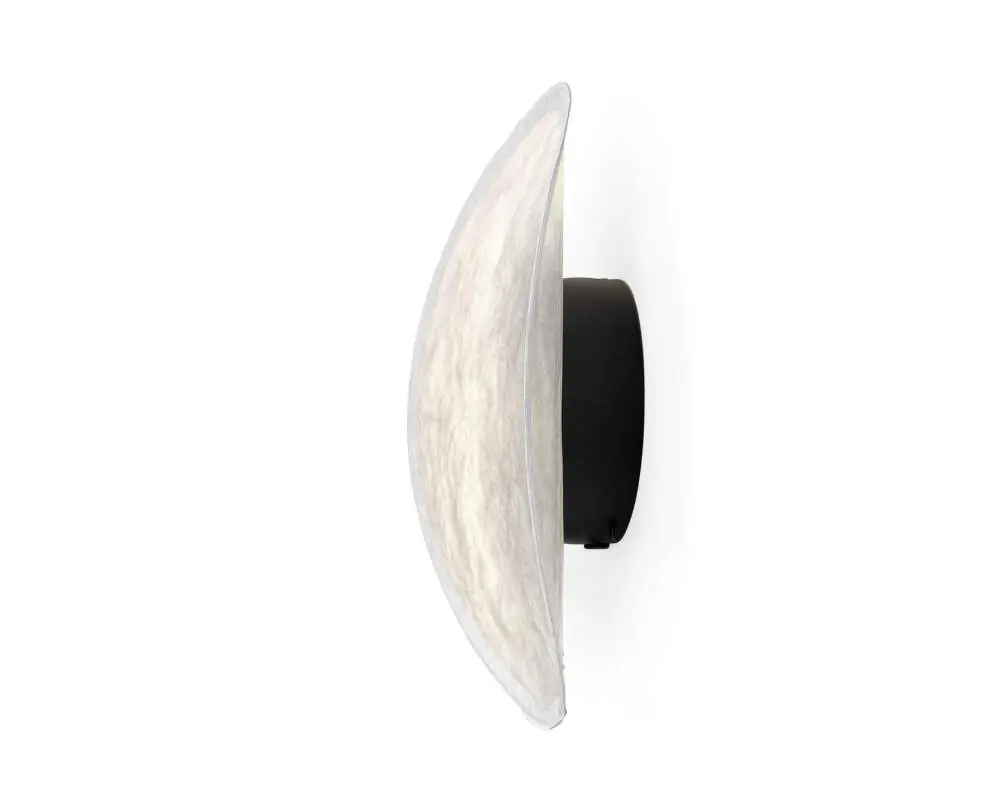 Levný Nástěnná lampa Tense Wall Lamp, black base/white tyvek