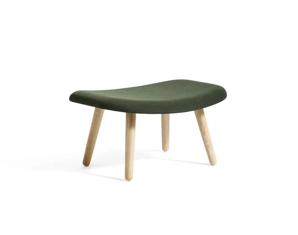 Otoman AAL 03 lacquered solid oak, Steelcut 975 Cenově Výhodný