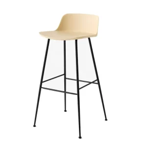 Bezpečná Platba Barová stolička Rely HW86, black/beige sand