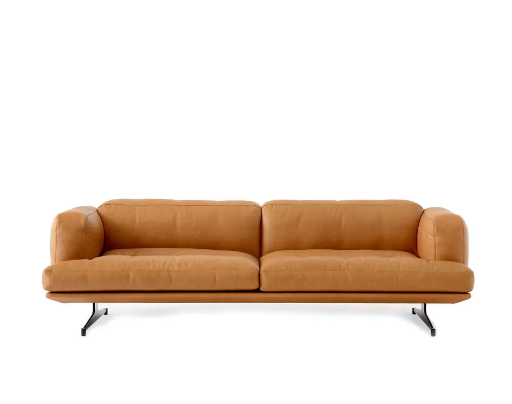 Dokud Zásoby Vydrží Sofa Inland AV23, Noble Cognac Leather
