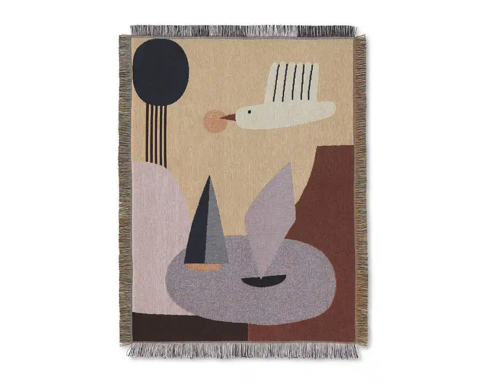 Tapiserie Bird Tapestry Blanket, Multi Super Cena