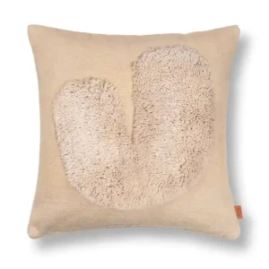 Značkový Polštář Lay Cushion, Sand/Off-white