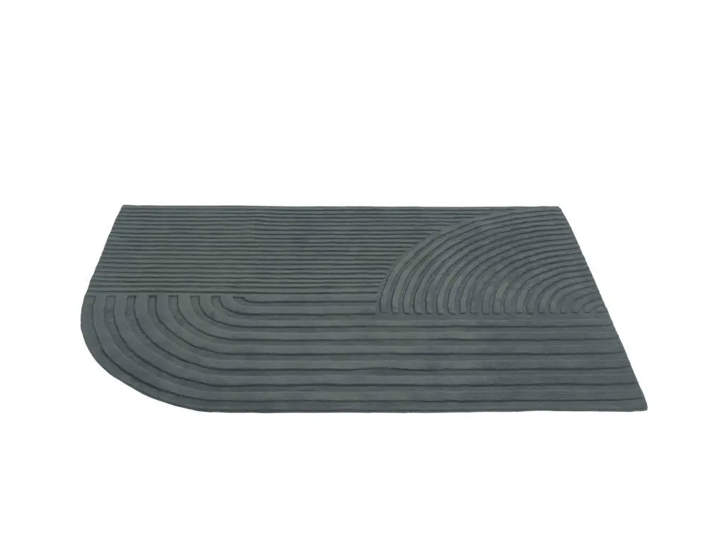 Koberec Relevo 170x240, Dark Green Novinka