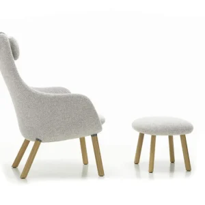 Akce Křeslo HAL Lounge Chair & Ottoman, cream/sierra grey