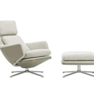 Ihned K Objednání Křeslo Grand Relax & Ottoman, ivory/pearl/sand