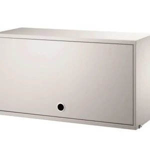 Koupit Online Komoda String Cabinet with flip door, beige