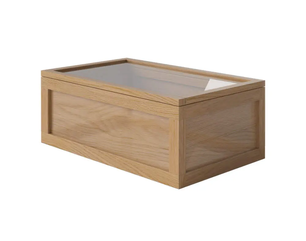 Dřevěný box Norie Storage, oiled oak Dokud Zásoby Vydrží