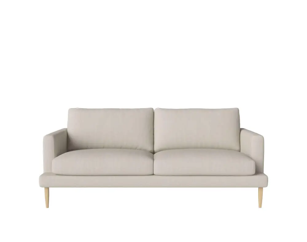 Pohovka Veneda 2.5místná, white pigmented oiled oak/Ascot beige Akce