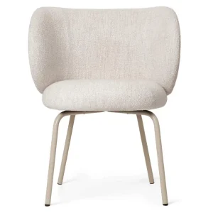 Cenový Hit Jídelní židle Rico, Bouclé off-white / cashmere